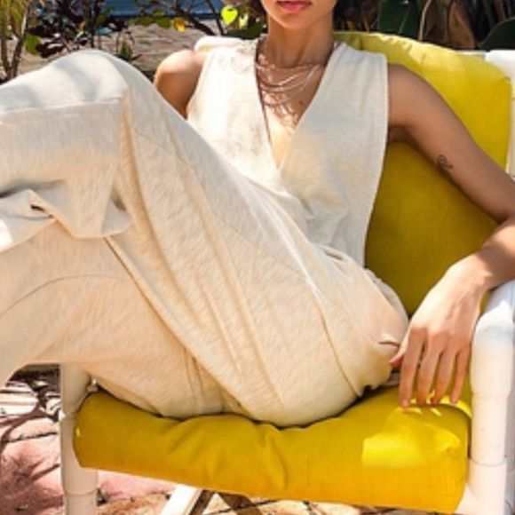 NWT Free People Let's Chill One Piece Jumpsuit - Picture 3 of 9